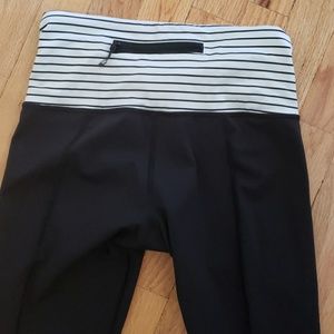 Lululemon black running tights